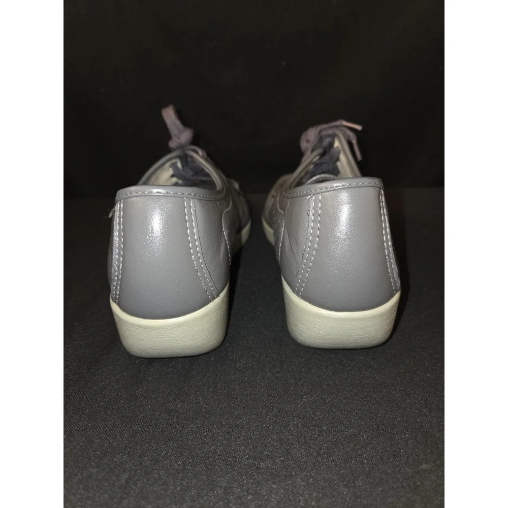 SAS Siesta Lace Up Loafer Gray Womens Size‎ 9 N Width New!